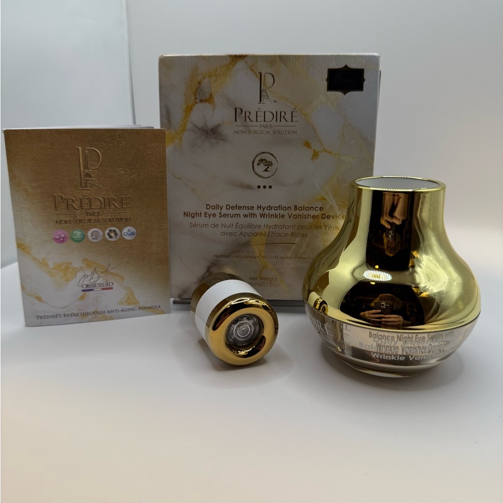 Prédiré Defense Hydration Night Eye Serum w Wrinkle Vanisher Device MSRP $2400